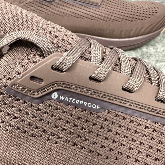 Flux Adapt Runner Running Shoes Mens Size 12.5 Cocoa Waterproof Sneaker - Picture 8 of 9